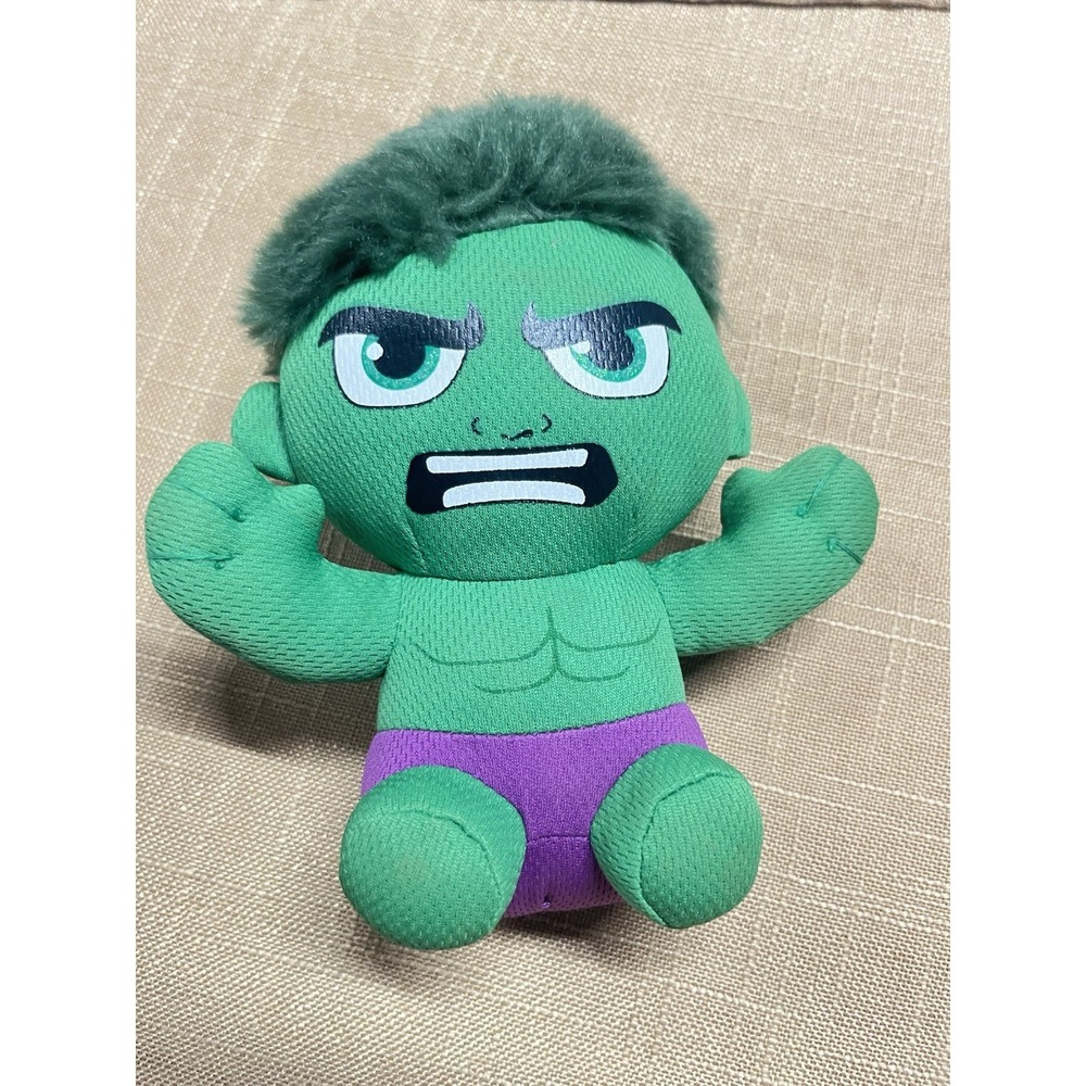 Incredible Hulk Marvel Plush - Green & Purple TY 6"